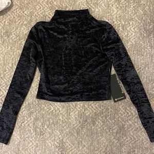 Lululemon all aligned mock neck long sleeve top